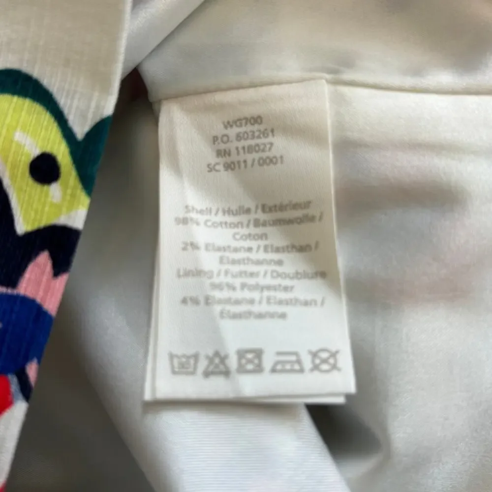 Boden Women's Floral Bright Pencil Skirt Size 8P